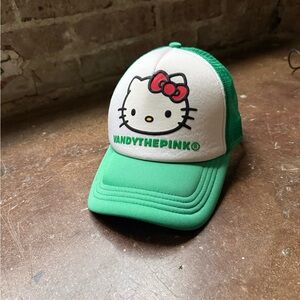 Hello Kitty x VANDYTHEPINK Collab Trucker Hat